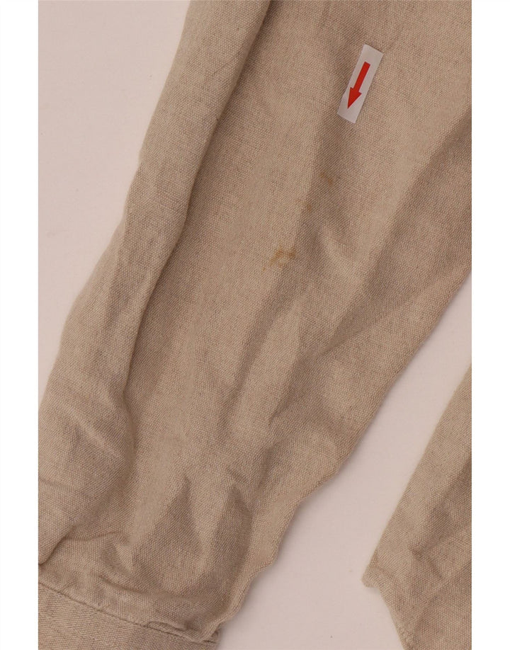 Energie Herrenhemd Large Beige Leinen