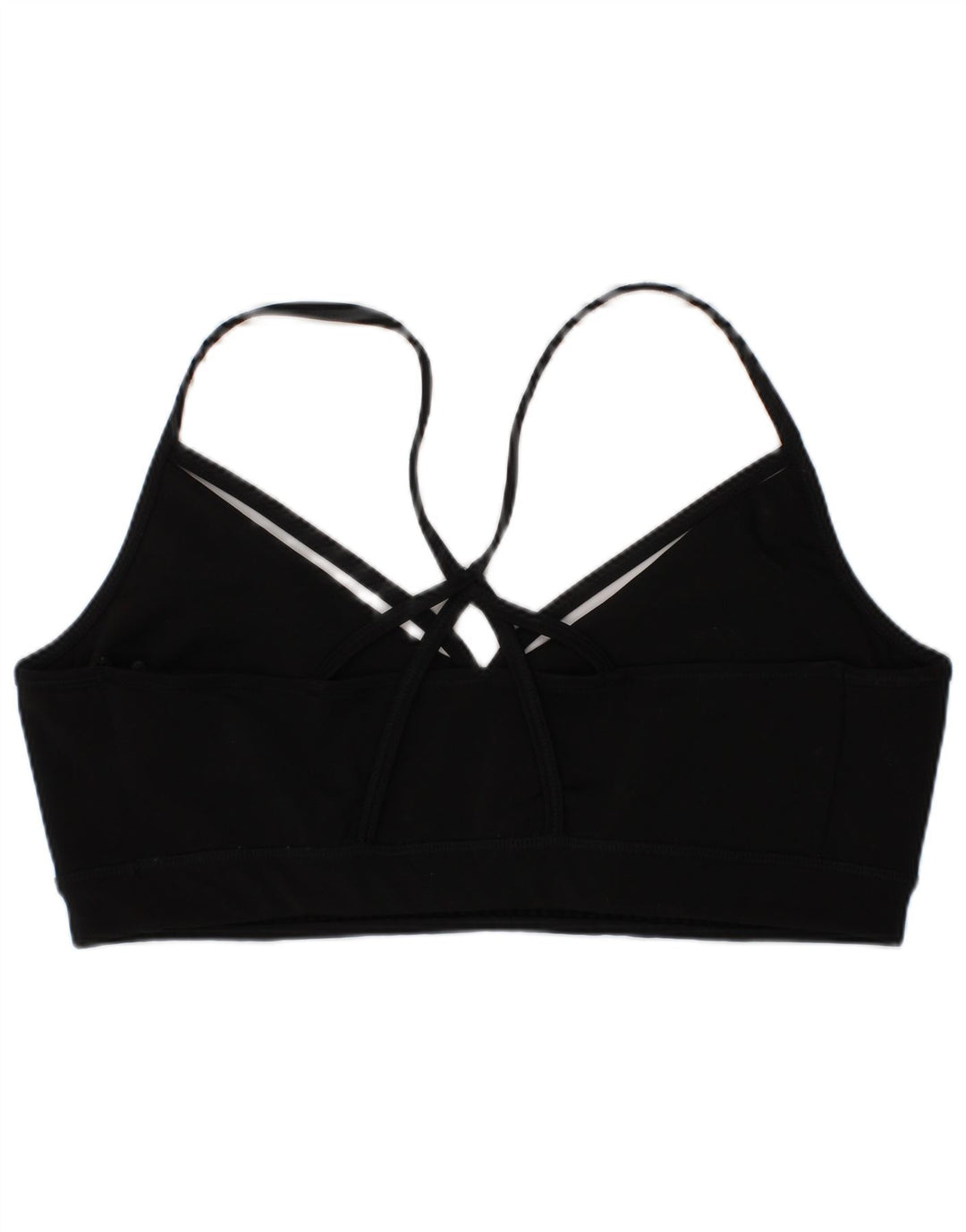 Puma Damen Sport-BH-Oberteil, groß, schwarz, Polyester, Sport