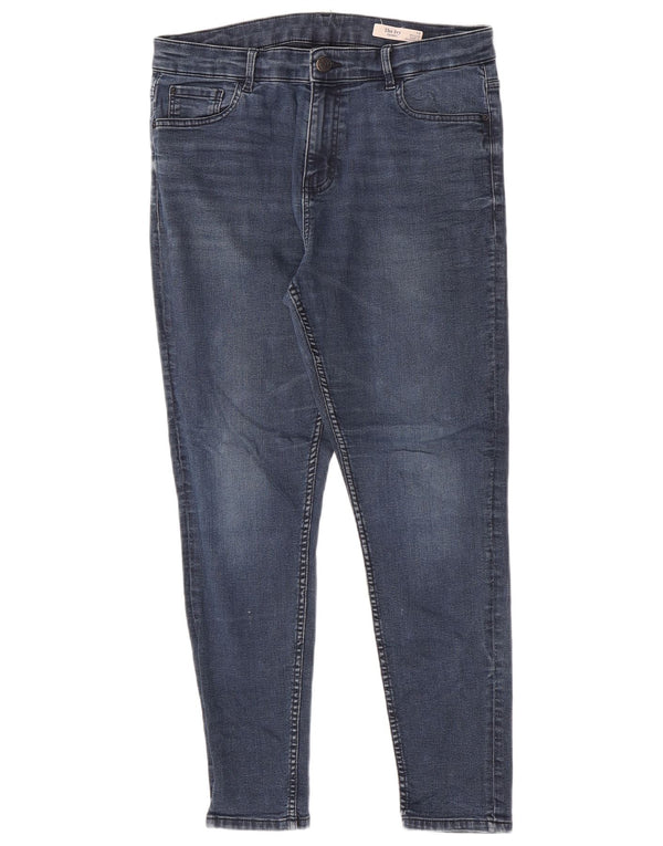 Marks & Spencer Damen The Ivy Skinny Jeans UK 14 Medium W30 L26 Blau
