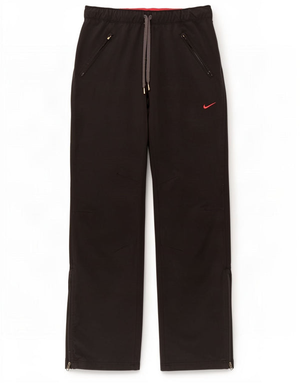 Nike Damen Dri Fit Trainingshose UK 12 Medium Schwarz
