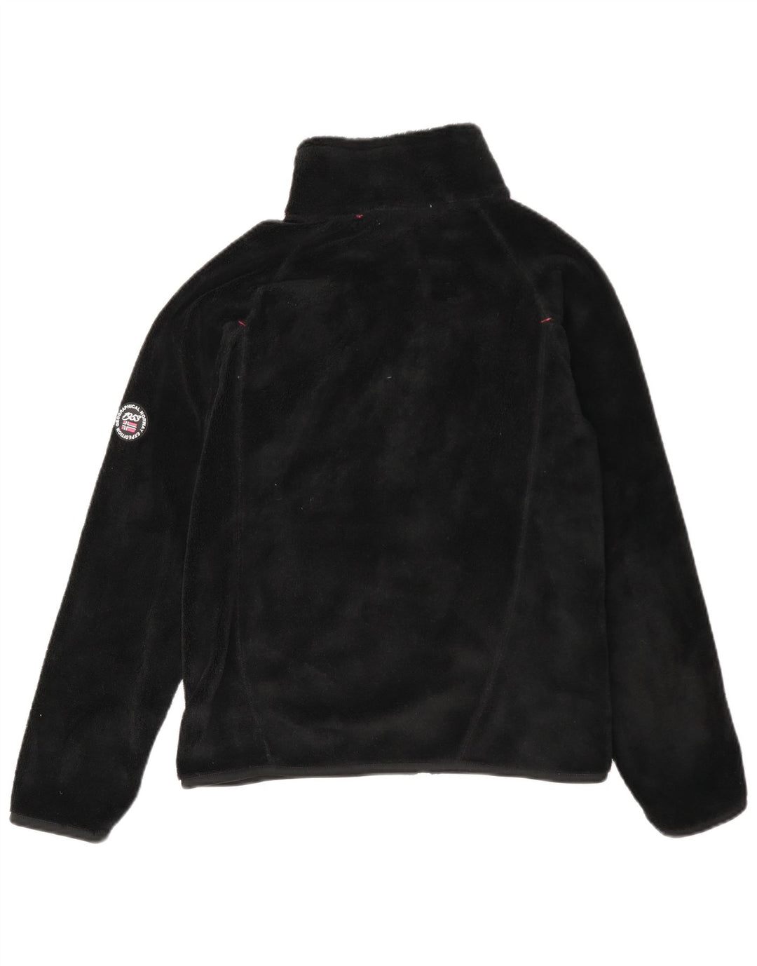 Geographical Norway Damen Fleecejacke UK 14 Medium Schwarz Polyester