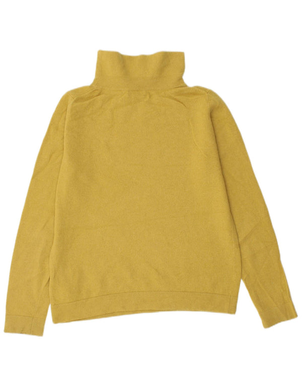 Hobbs Rollkragenpullover für Damen, UK 12, mittelgelbe Wolle