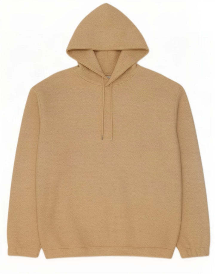 Zara Herren Kapuzenpullover Mittelbeige Polyester