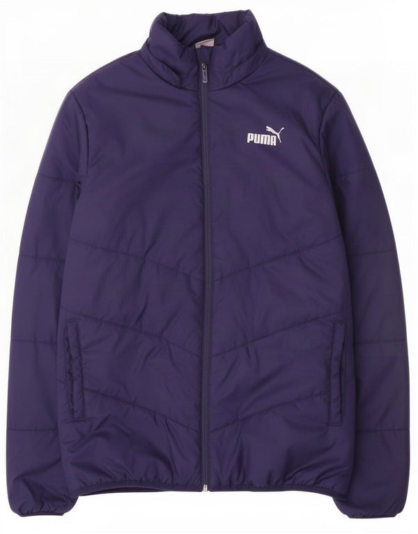 Puma Wattierte Jacke für Jungen, 15–16 Jahre, Marineblau, Polyester
