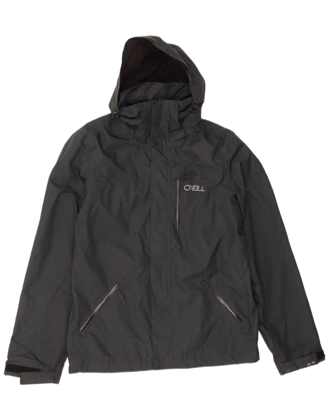O'Neill Herren-Windbreakerjacke mit grafischer Kapuze, UK 34, XS, Schwarz, Polyester