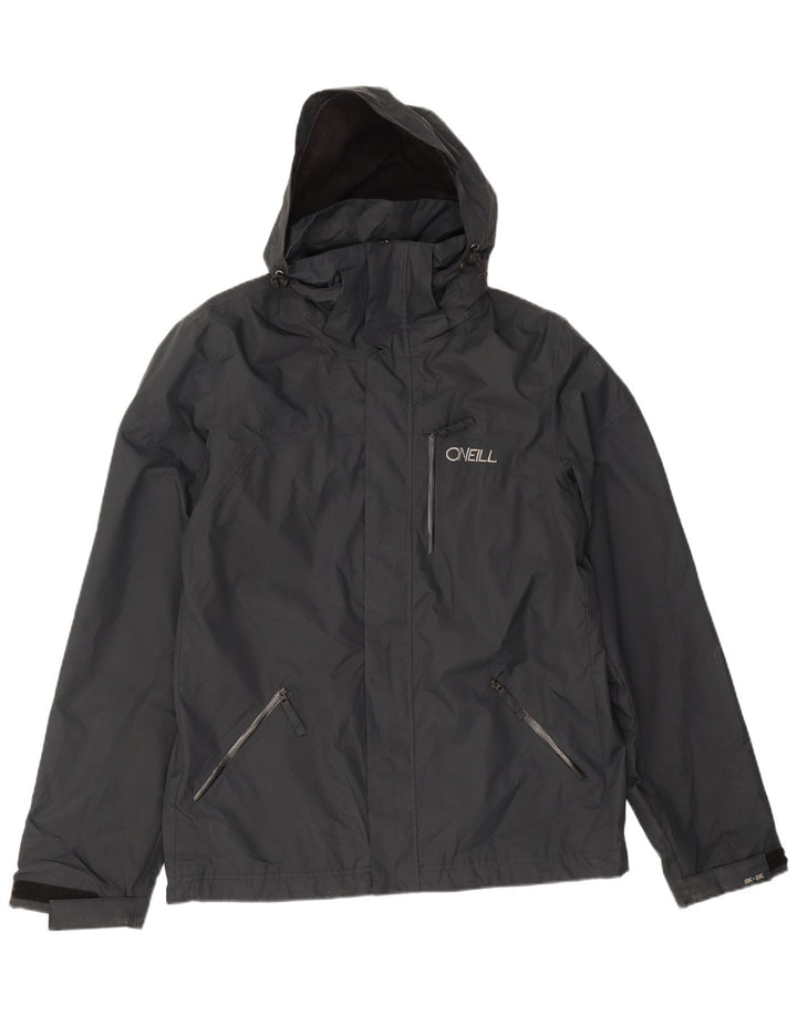 O'Neill Herren-Windbreakerjacke mit grafischer Kapuze, UK 34, XS, Schwarz, Polyester