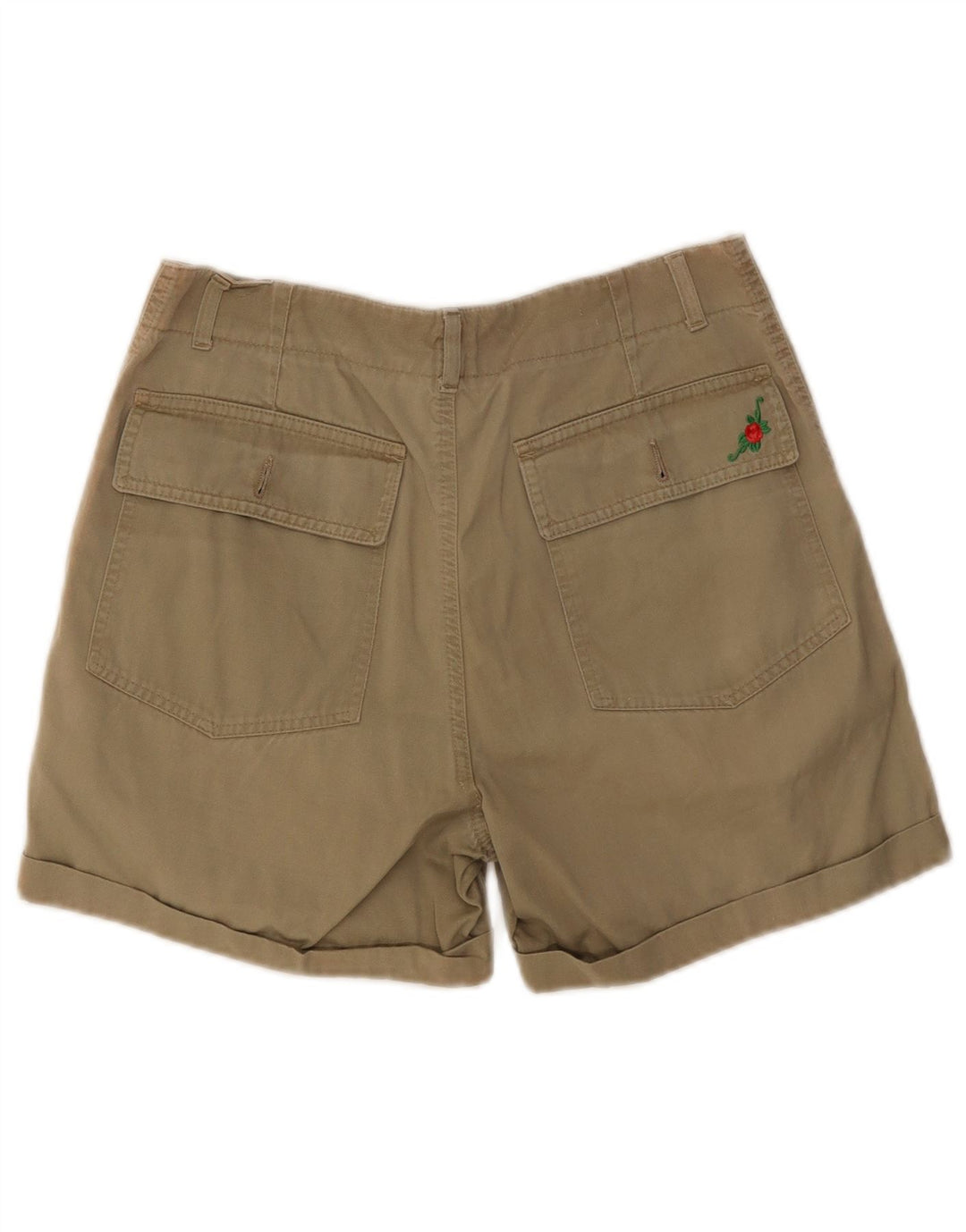 Vintage Damen Chino Shorts W30 Medium Khaki