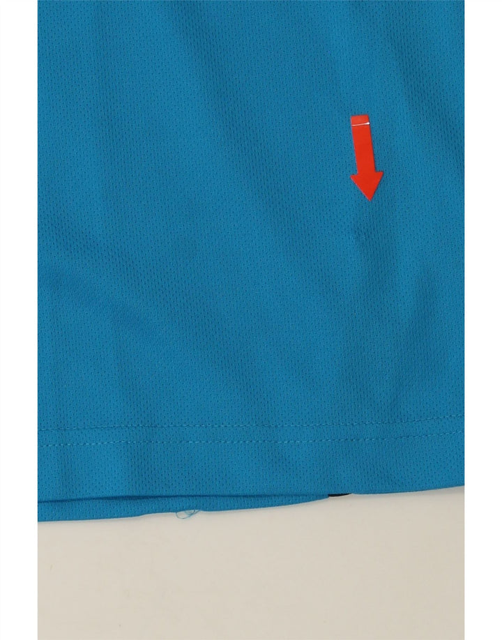 ADIDAS Mens Climalite Polo Shirt Medium Blue Polyester Vintage Adidas and Second-Hand Adidas from Messina Hembry 
