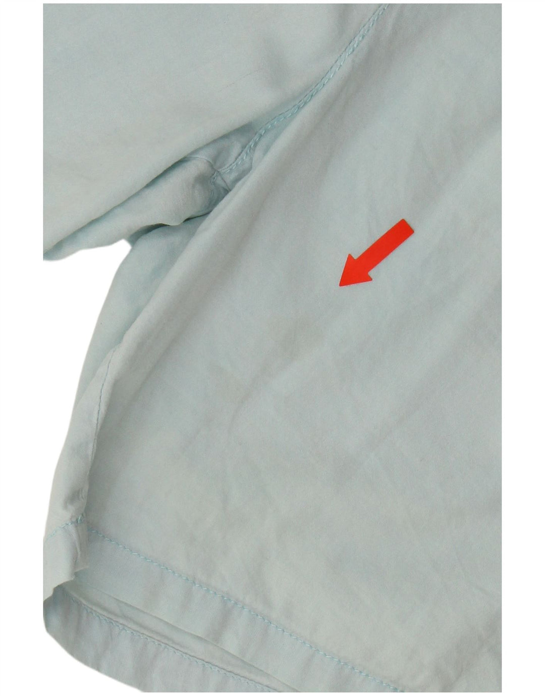 Hurley Herren Chino-Shorts, Größe L, W36, Blau, Baumwolle