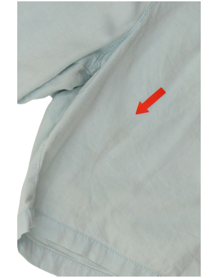 Hurley Herren Chino-Shorts, Größe L, W36, Blau, Baumwolle