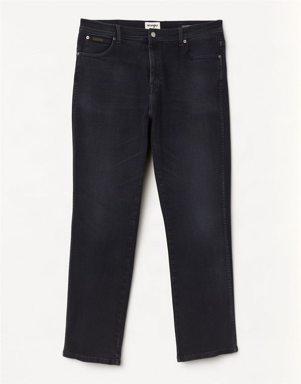 Wrangler Herren Texas Straight Jeans W36 L32 Marineblau Baumwolle