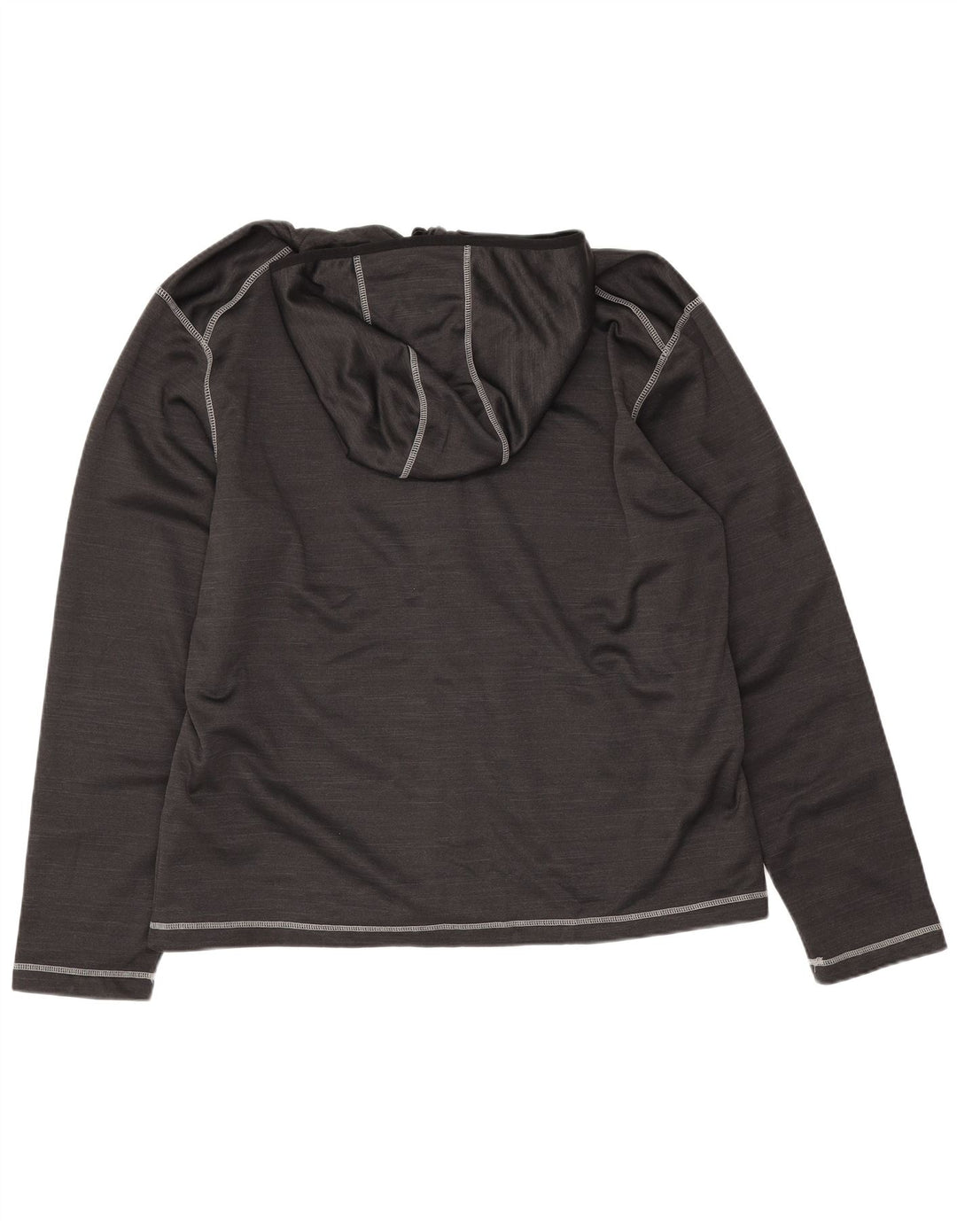 Fila Herren Graphic Zip Hoodie Pullover 2XL Schwarz Polyester