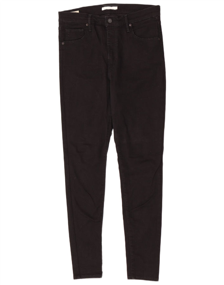Levi's Damen Jegging-Jeans W32 L32 schwarze Baumwolle