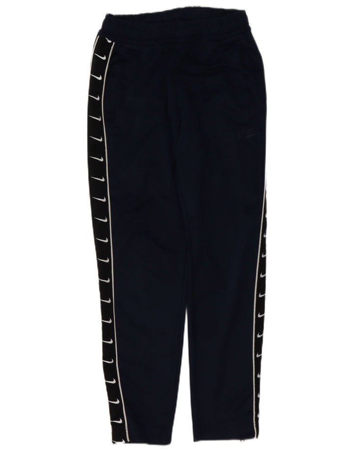Nike Herren-Trainingsanzughose mit Grafik, Größe S, Marineblau, Polyester