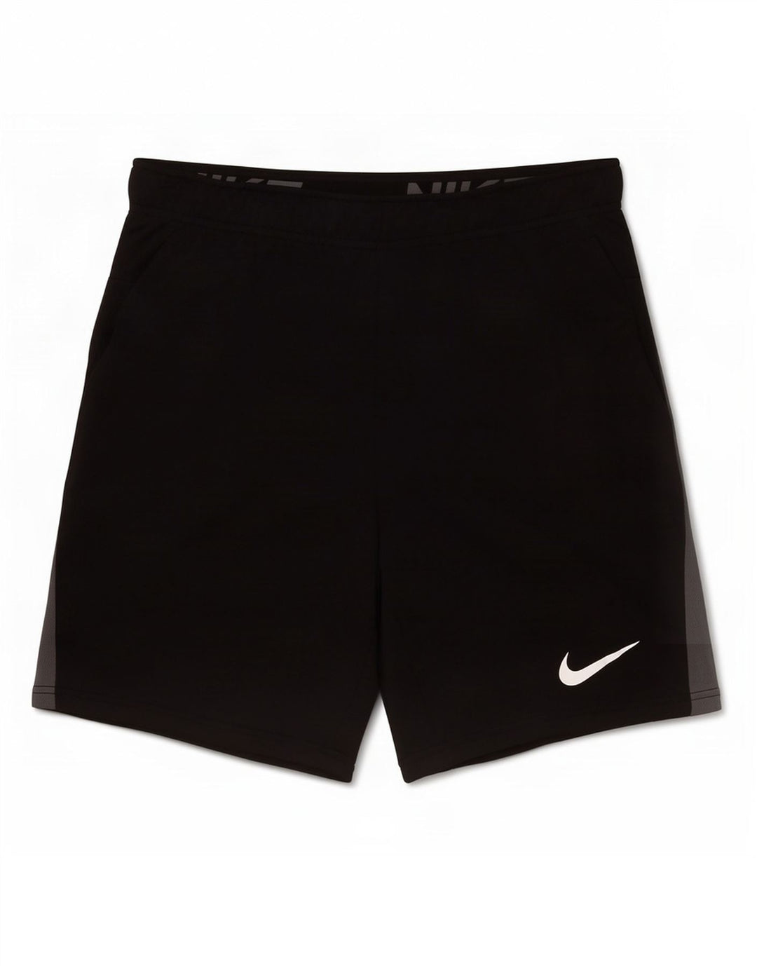 Nike Herren Dri Fit Sportshorts Mittelschwarzes Colourblock-Polyester