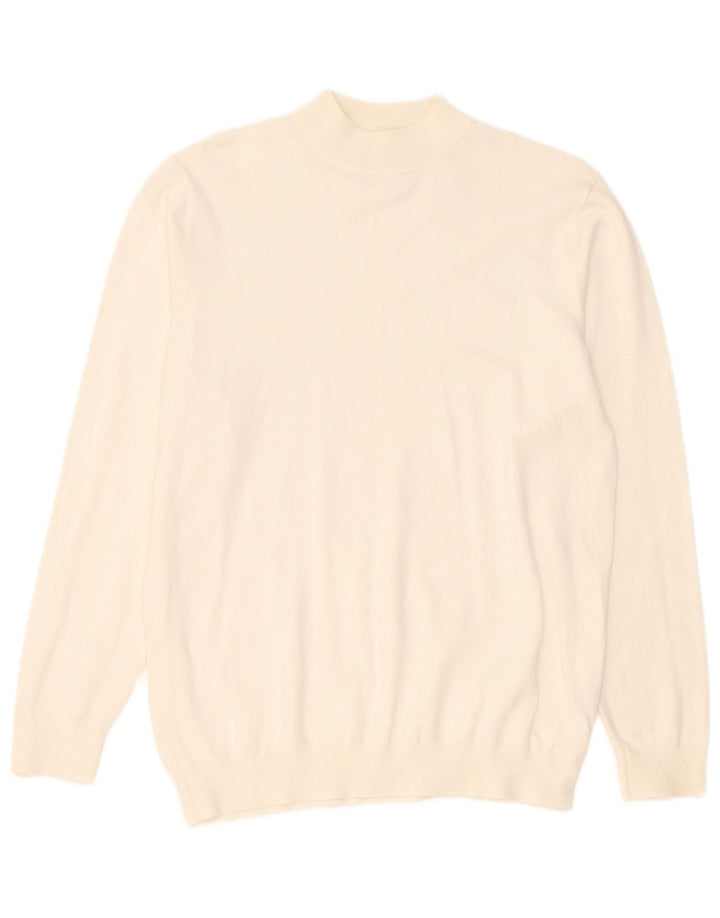 Rollkragenpullover für Herren von Zara, mittelbeige Viskose