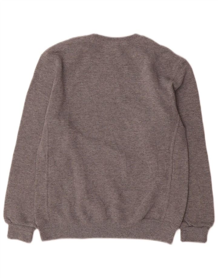 Russell Athletic Sweatshirt-Pullover für Jungen, 11–12 Jahre, mittelgrau gefleckt