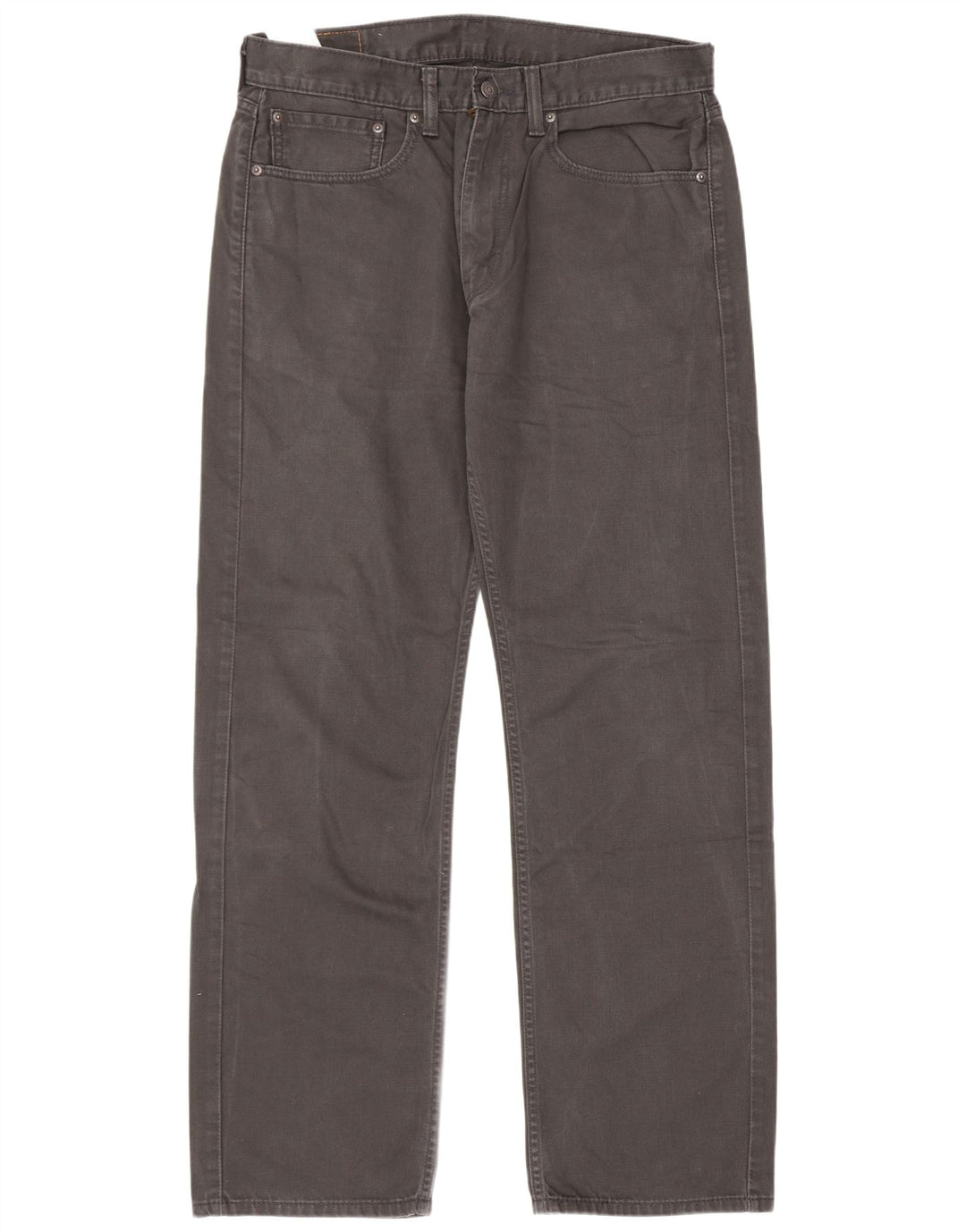 Levi's Herren 505 Straight Jeans W34 L32 Graue Baumwolle