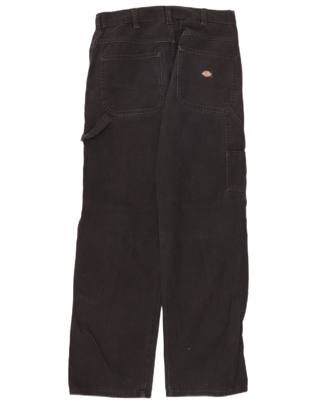 Dickies Herren gerade Cargohose W30 L32 schwarze Baumwolle