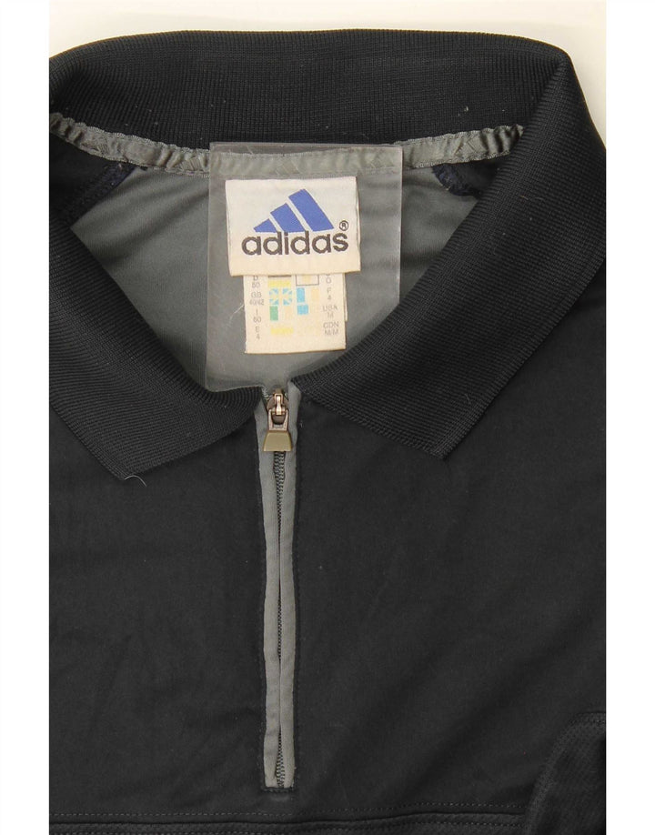 Adidas Herren Climalite Poloshirt UK 40/42 Medium Marineblau Polyester