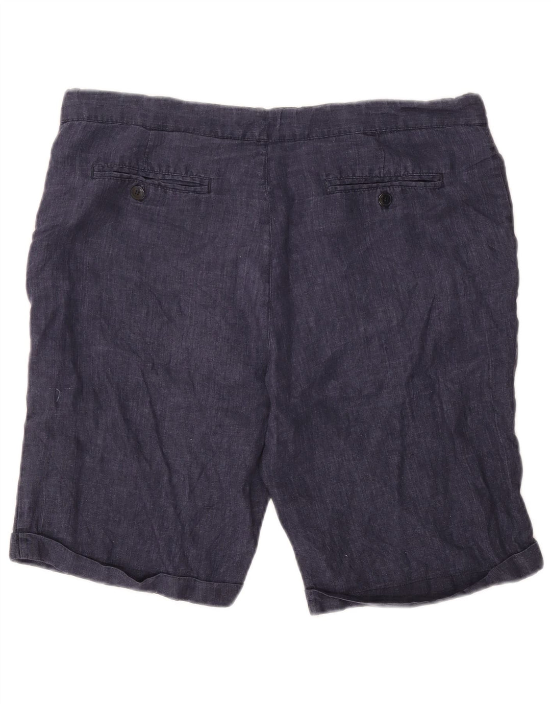 Zara Herren Chinoshorts W36 Large Marineblau
