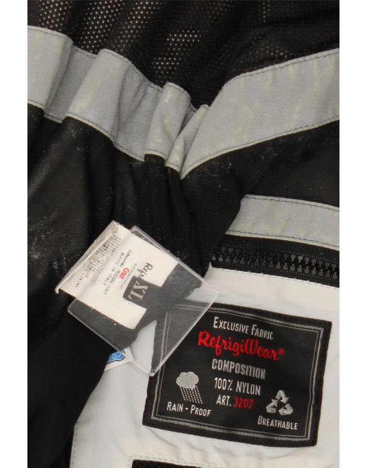 REFRIGIWEAR Bomberjacke für Jungen, 15–16 Jahre, XL, weißes Nylon