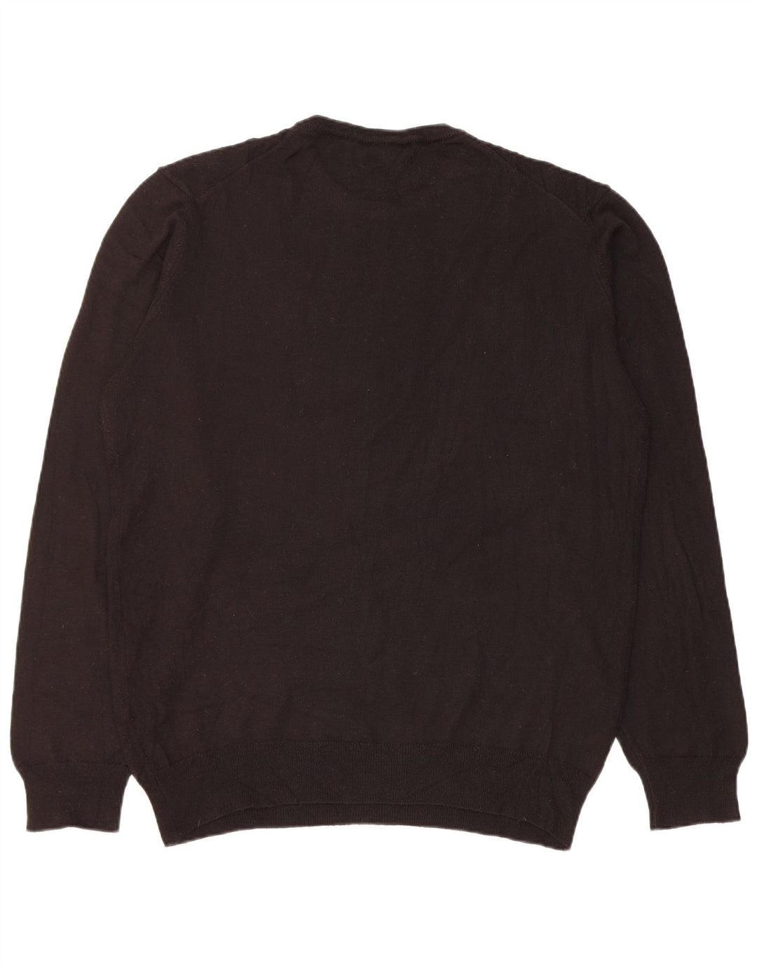 K-Way Herren-Pullover mit Rundhalsausschnitt, 2XL, schwarzes Acryl