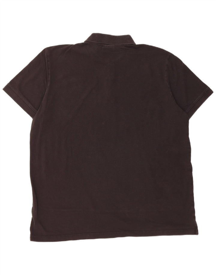 Kappa Herren Poloshirt 3XL Schwarz Baumwolle