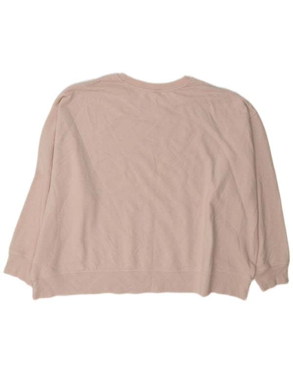 Levi's Damen-Sweatshirt-Pullover UK 24 4XL Rosa Baumwolle