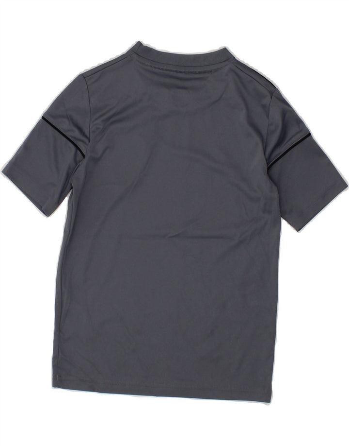 ADIDAS Boys Colorado Rapids T-Shirt Top 9-10 Years Grey Polyester Vintage Adidas and Second-Hand Adidas from Messina Hembry 