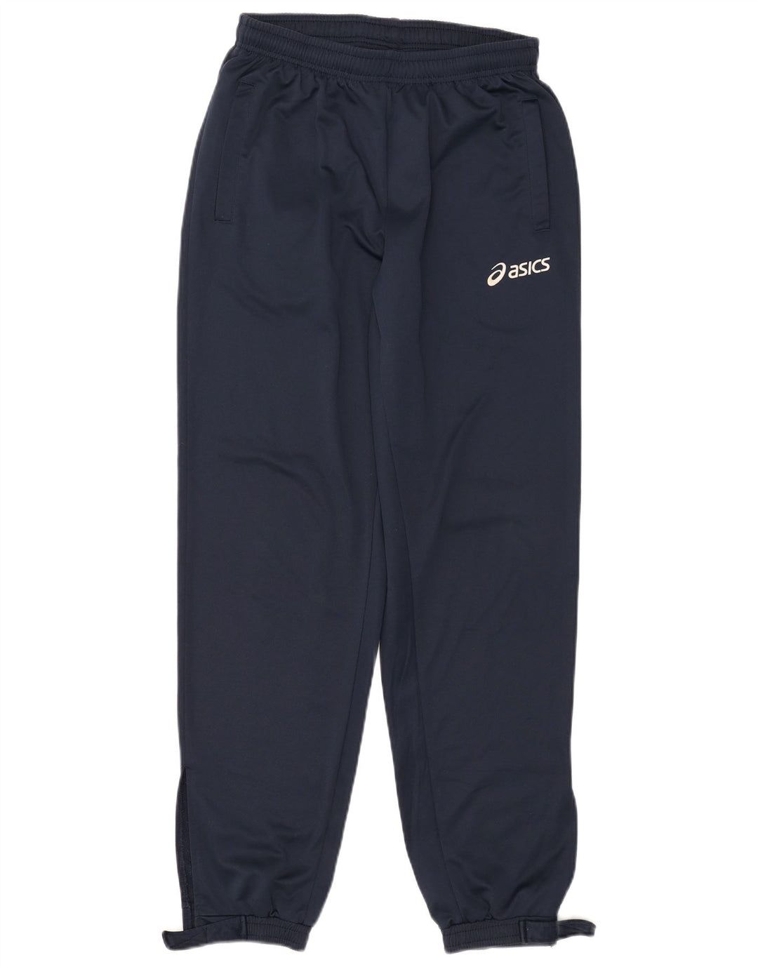 Asics Herren-Trainingshose, Jogginghose, Mittelblau, Polyester
