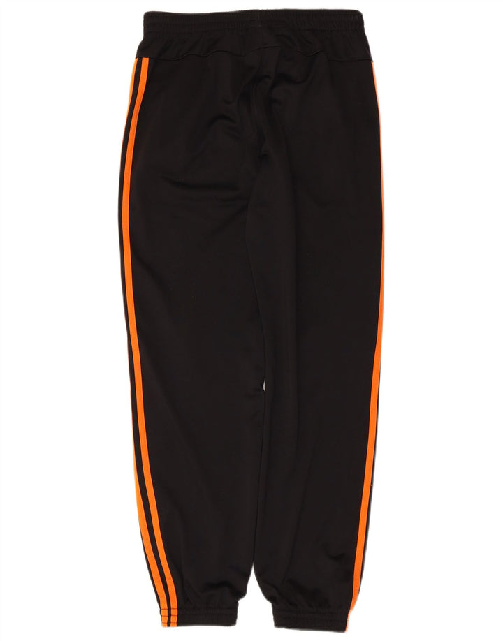 Adidas Jungen-Trainingshose, Jogginghose, 13–14 Jahre, schwarzes Polyester