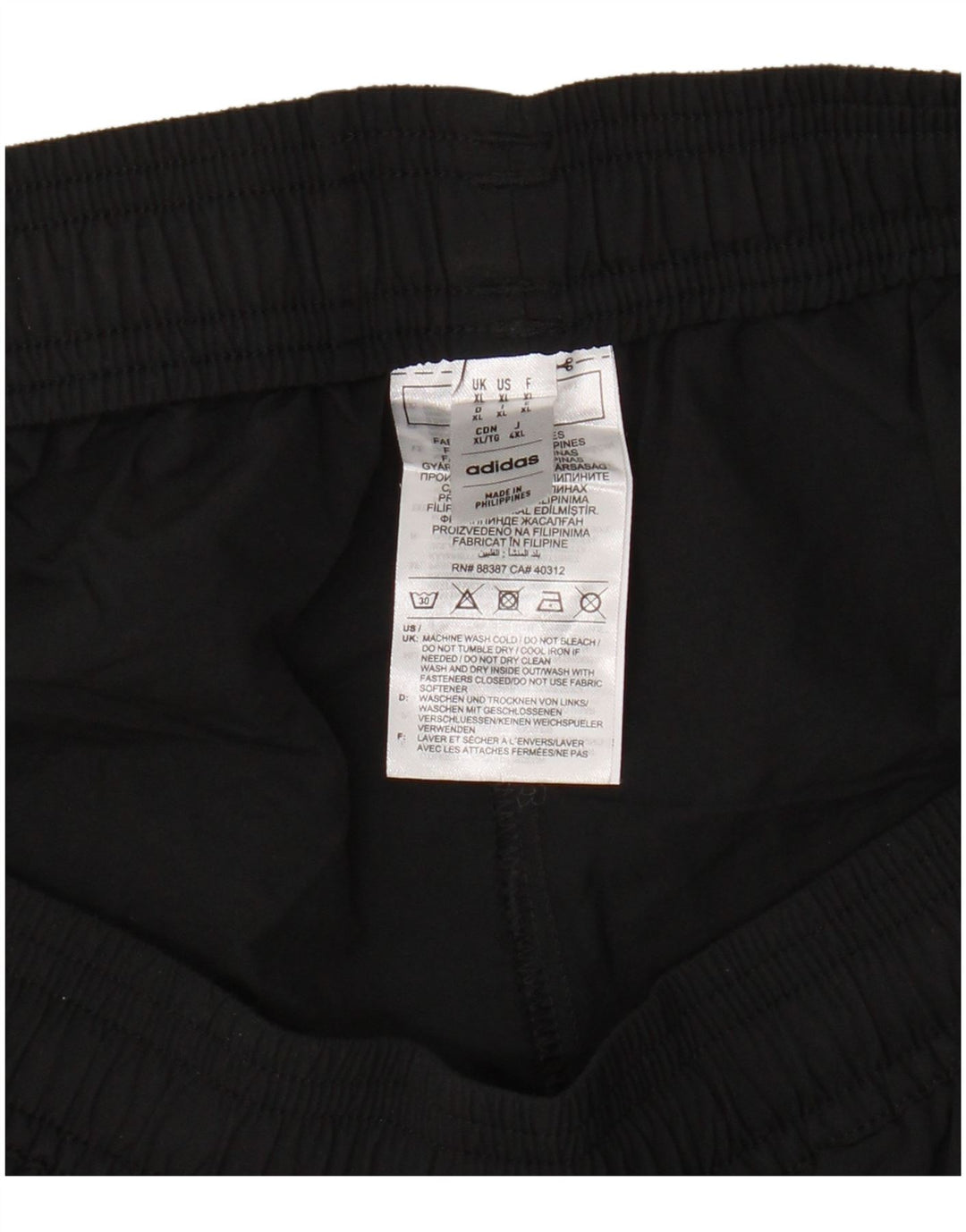 Adidas Herren Fulham FC Sport Shorts XL Schwarz Polyamid