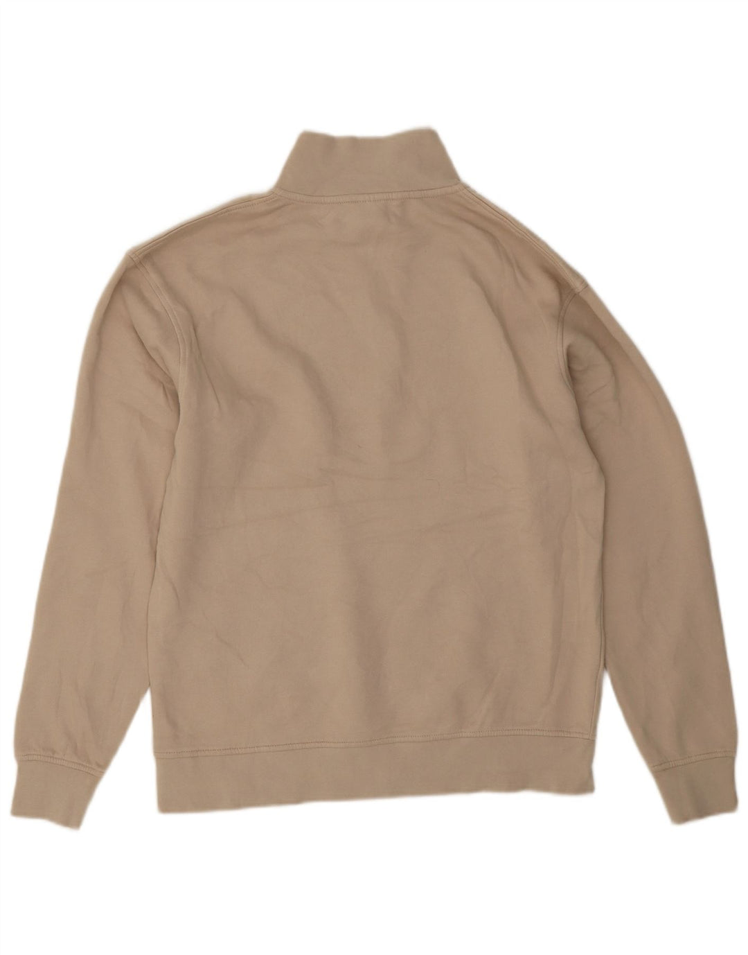 Jack & Jones Herren-Sweatshirt mit grafischem Reißverschluss, mittelbeige Baumwolle