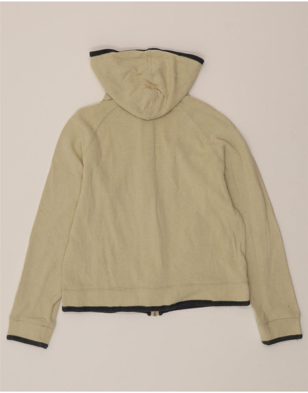 SERGIO TACCHINI Damen-Kapuzenpullover mit Reißverschluss IT 44 Mittelbeige Baumwolle
