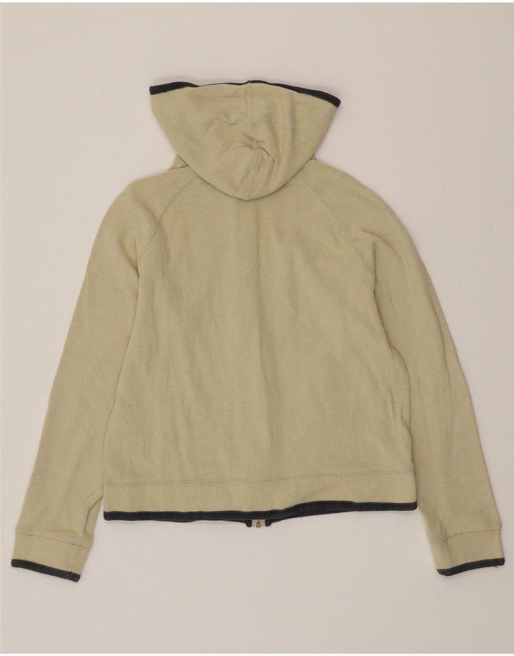 SERGIO TACCHINI Damen-Kapuzenpullover mit Reißverschluss IT 44 Mittelbeige Baumwolle