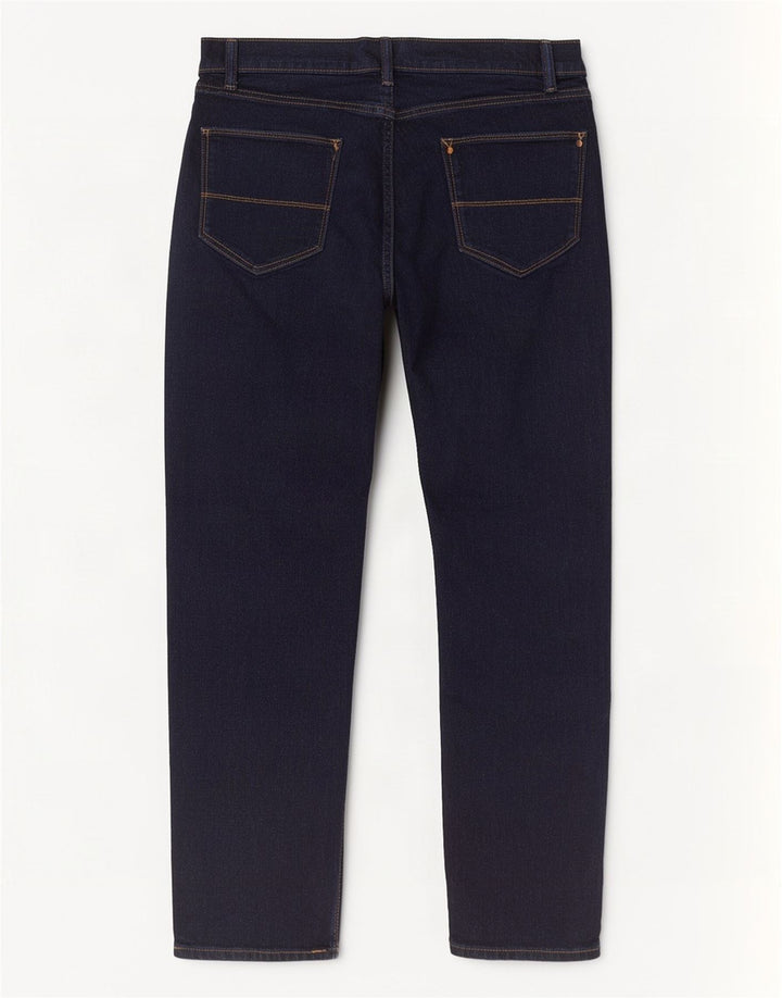 Marks & Spencer Herren Slim Jeans W36 L31 Marineblaue Baumwolle