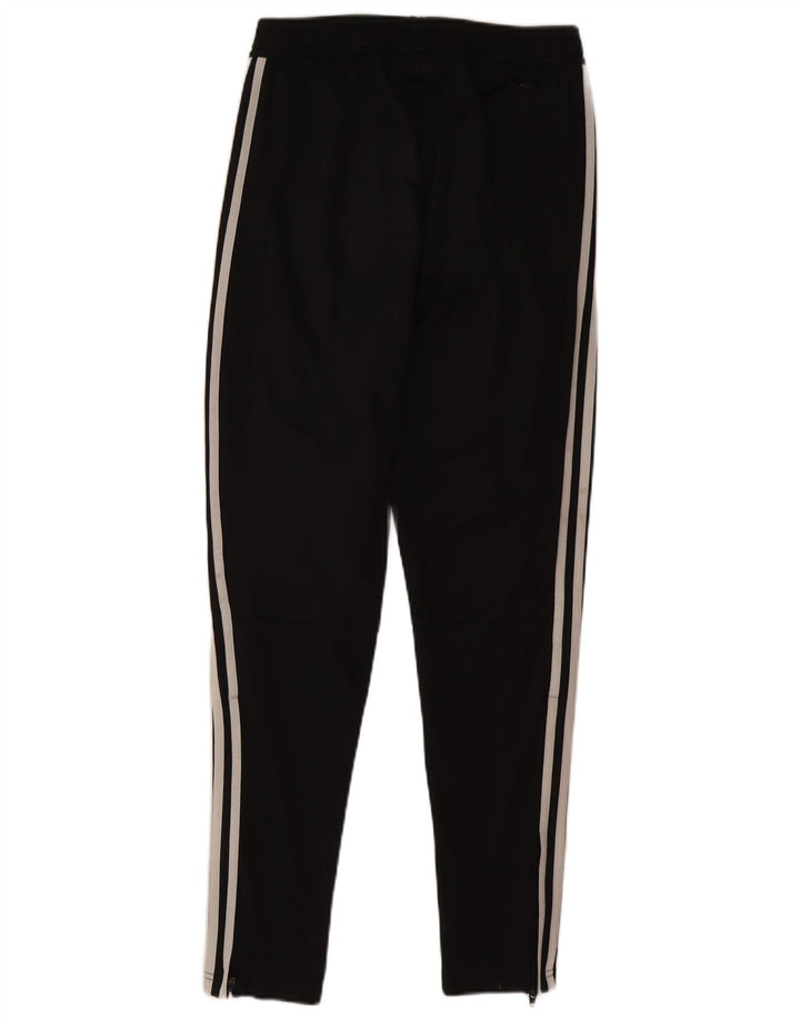 Adidas Damen Trainingshose UK 8 Small Schwarz Polyester