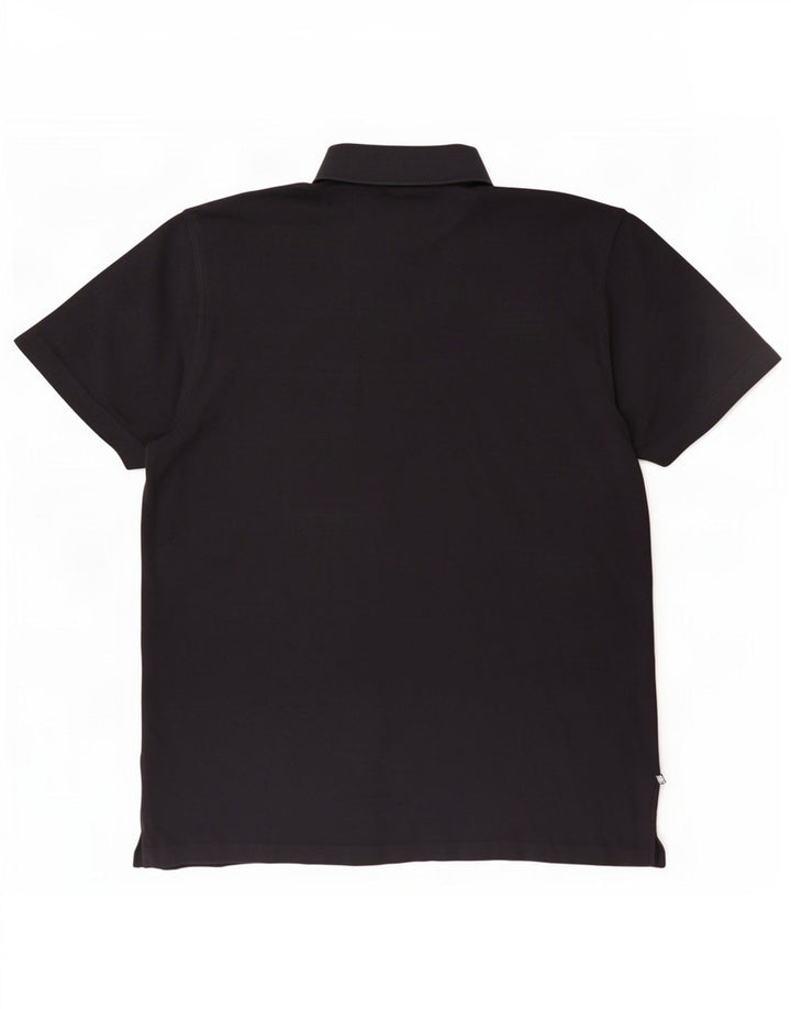 Hugo Boss Herren-Poloshirt, große marineblaue Baumwolle