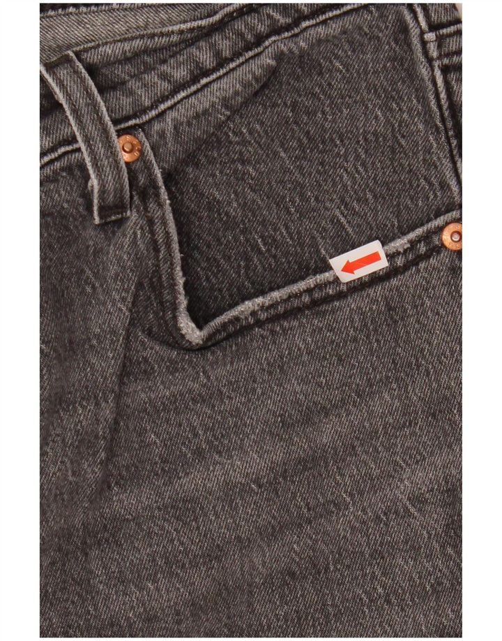 Levi's Herren Ribcage Straight Jeans W31 L29 Graue Baumwolle