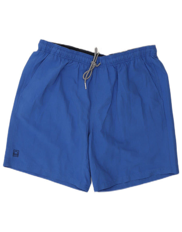 Marks & Spencer Herren-Badeshorts aus mittelblauem Polyester