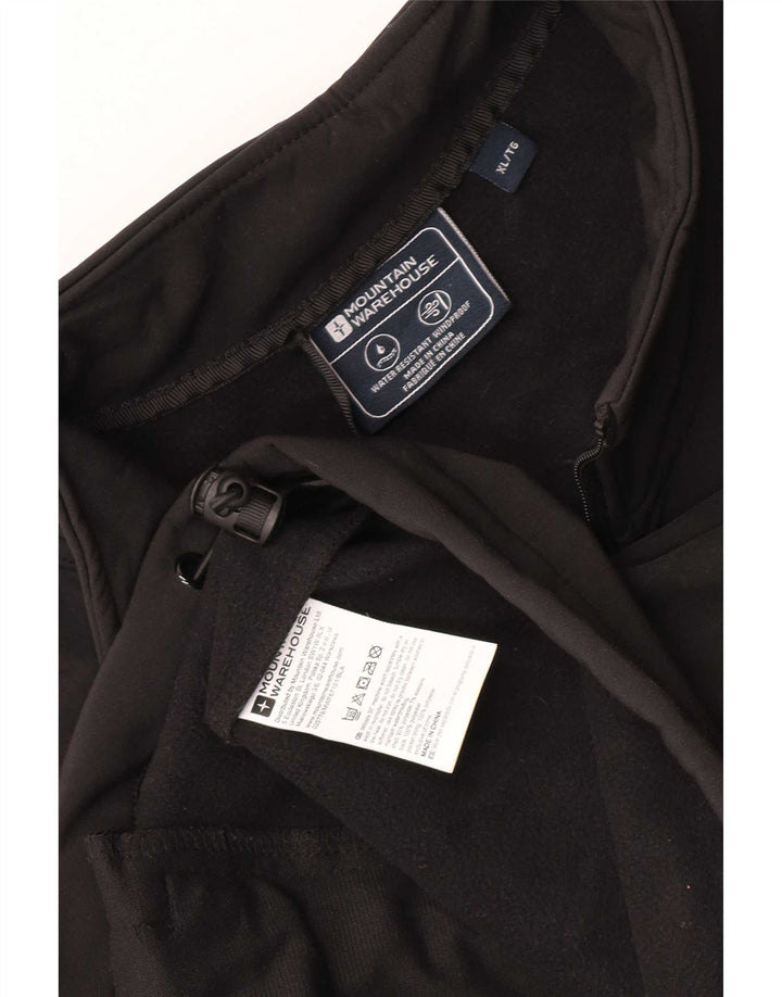 Mountain Warehouse Herren-Trainingsanzug, ärmellos, Jacke, XL, Schwarz, Polyester