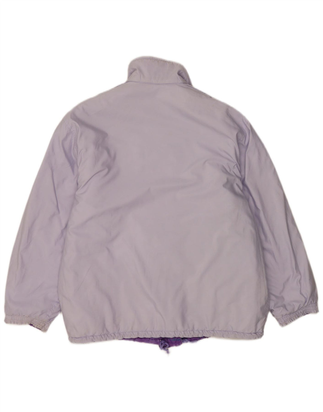 Belfe Damen Übergroße Wendejacke UK 14 Large Lila Blumen