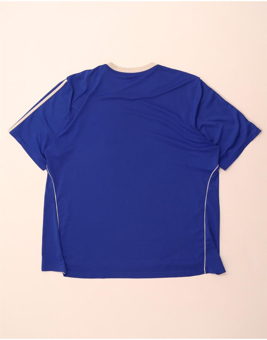 Adidas Herren Climalite T-Shirt Top 3XL Blau Polyester