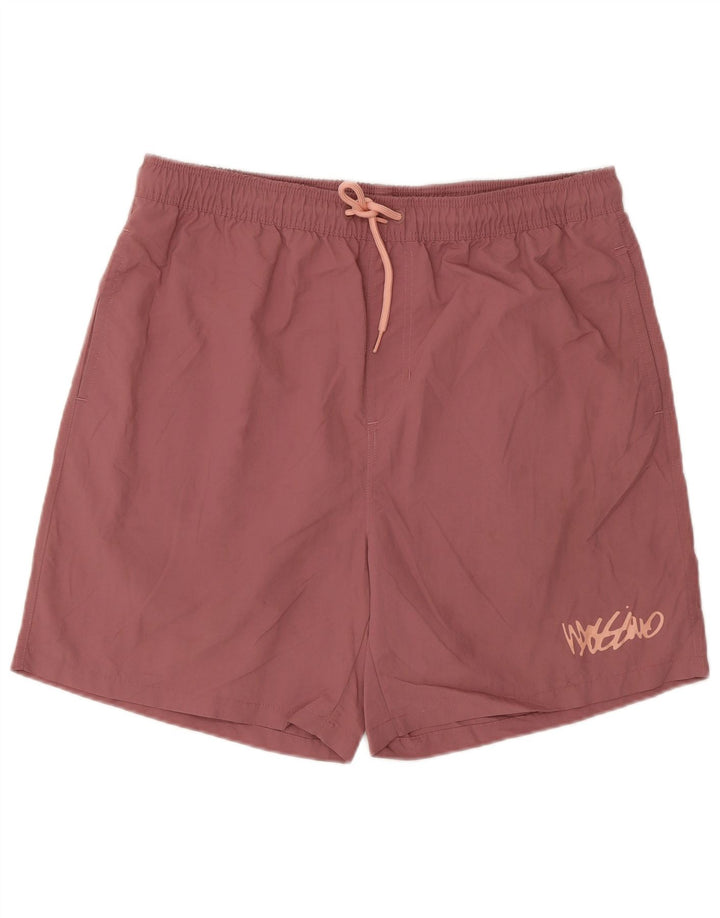 MOSSIMO Herren Badeshorts XL Burgunderrotes Nylon