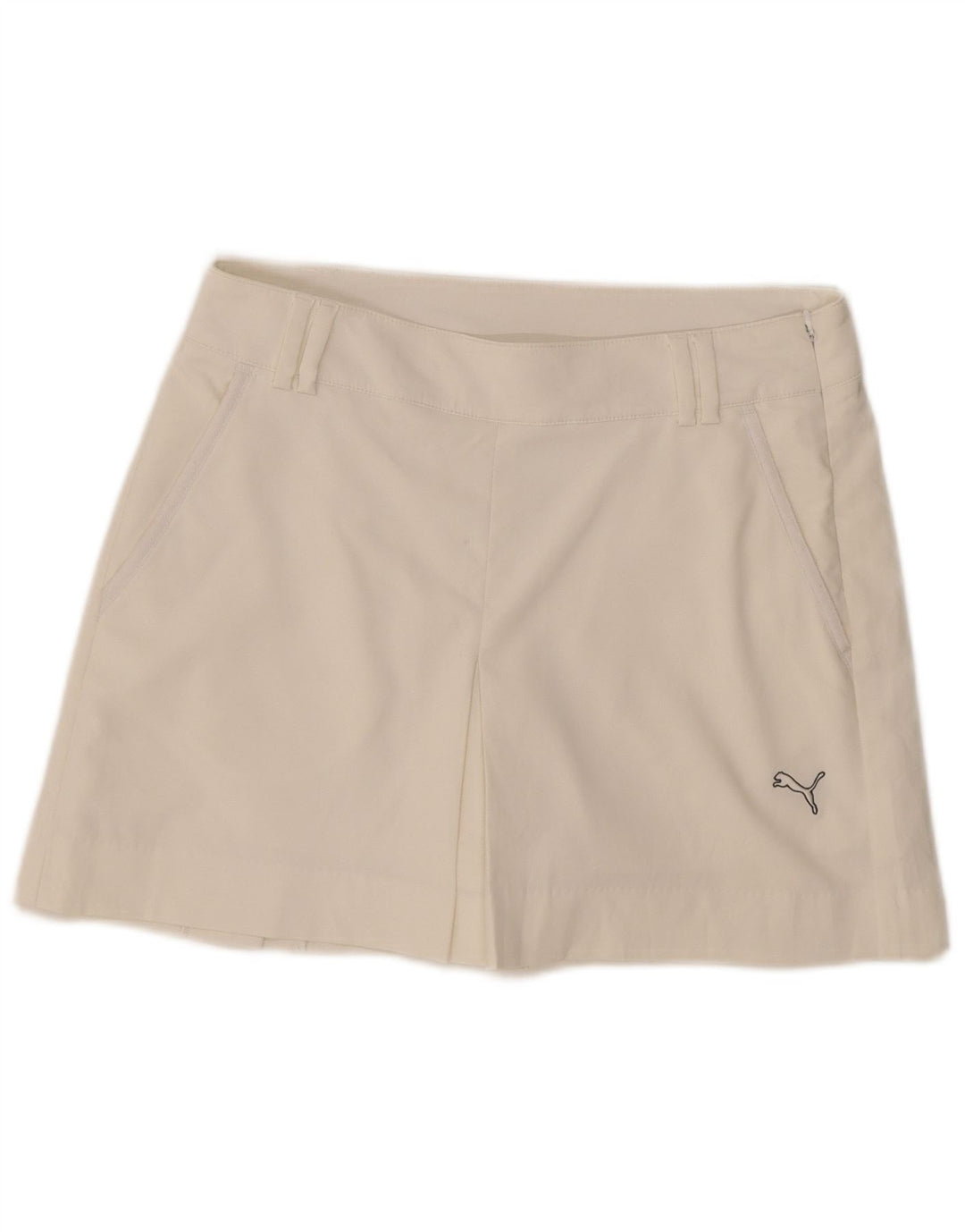 Puma Damen Skort UK 10 Small Off White Polyester