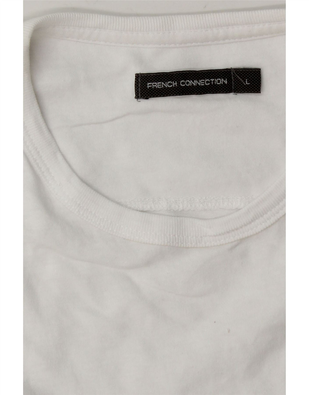 FRENCH CONNECTION Herren T-Shirt Top Large Weiß