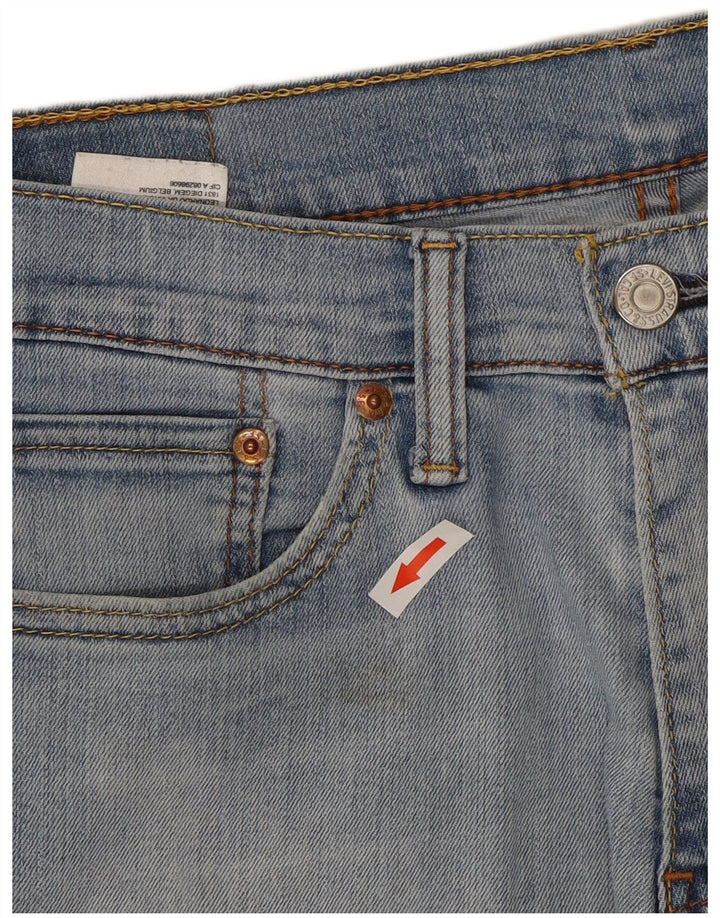 Levi's Herren Slim Jeans W31 L34 Blaue Baumwolle