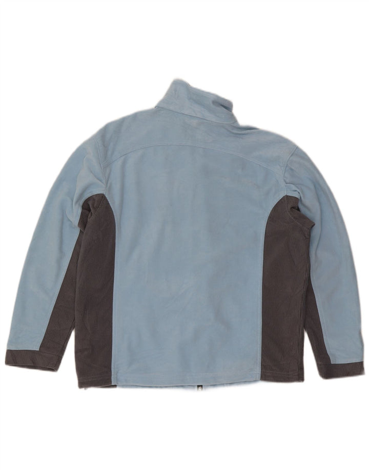 Übergroße Trainingsjacke für Damen von Lotto, Gr. 10, Größe S, Blau, Farbblock
