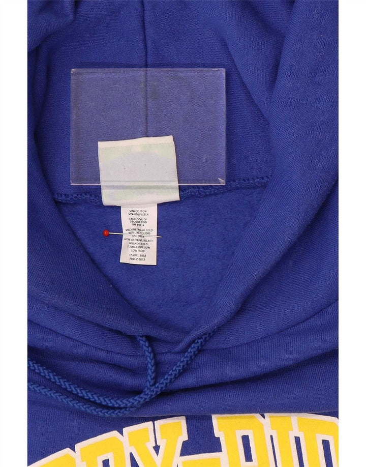Champion Herren-Kapuzenpullover mit Grafik, mittelblaue Baumwolle